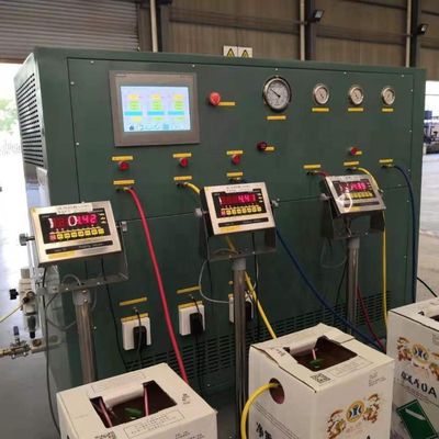 CM20A Cylinder Filling Machine Refrigerant Sub-Package Charging Machine For ISO Tank