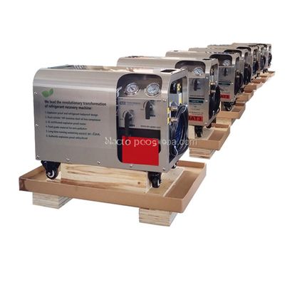 Explosion-proof recovery gas r290 Refrigerant Recovery Pump AC Freon Recovery Unit 1HP recovery recharge machine
