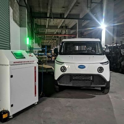 CM8600 Factory r134a filling system oil liquid refrigerant charging machine