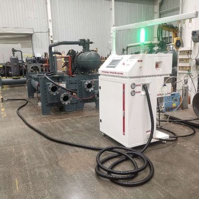 heat pump R134a R290 refrigerant filling machine a/c gas charging station automatic refrigerant charging machine