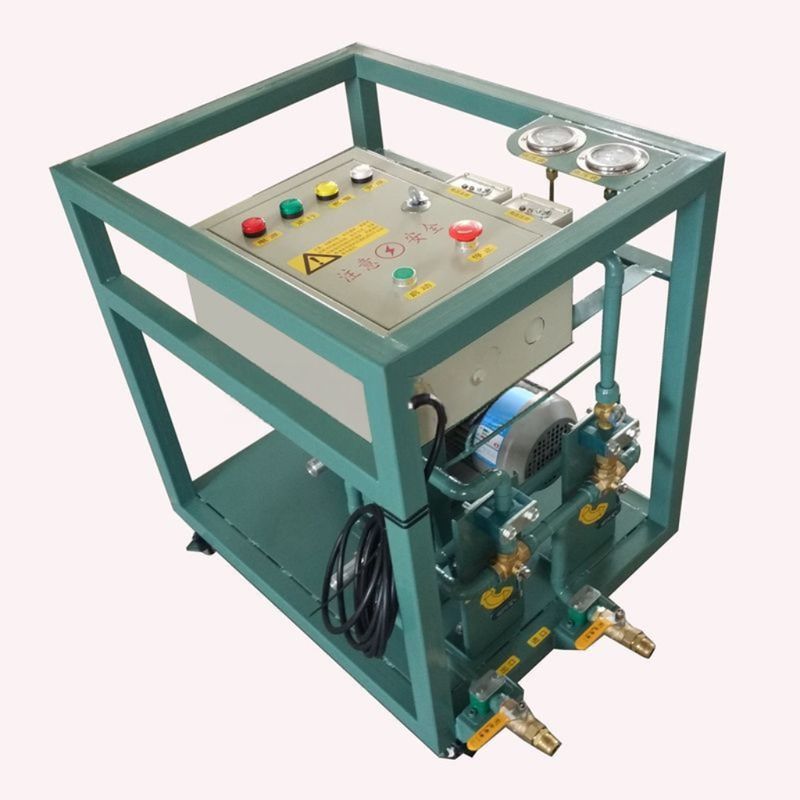 Low Pressure Refrigerant Recovery Pump Oil Less Charging Equipment 2HP R1213 R245fa Recovery Charging Machine