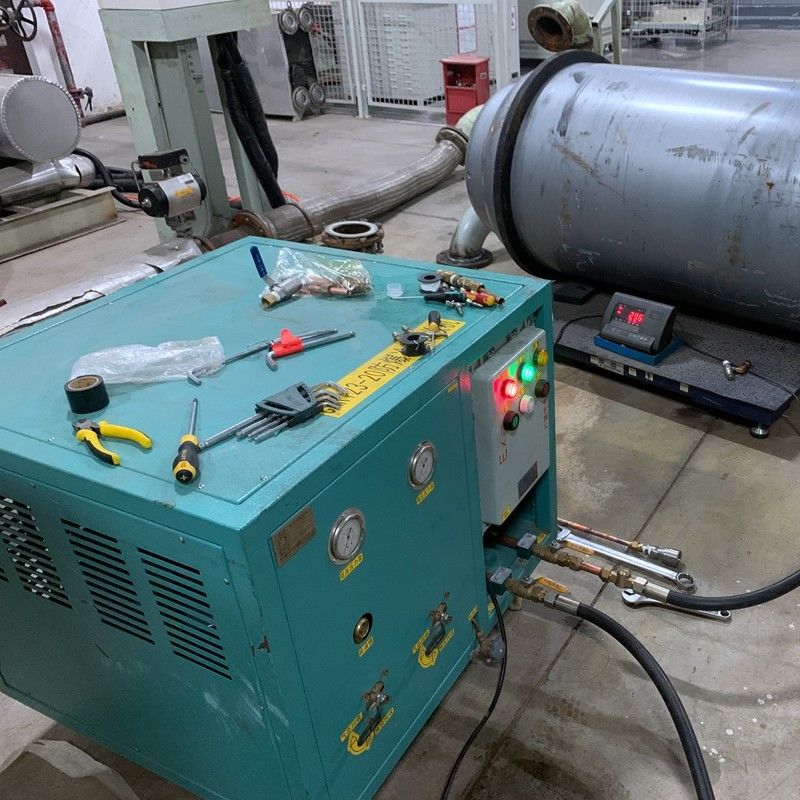 R123 R1233zd Low Pressure Refrigerant Recovery Machine Ac Gas Charging Machine Chiller Recovery System
