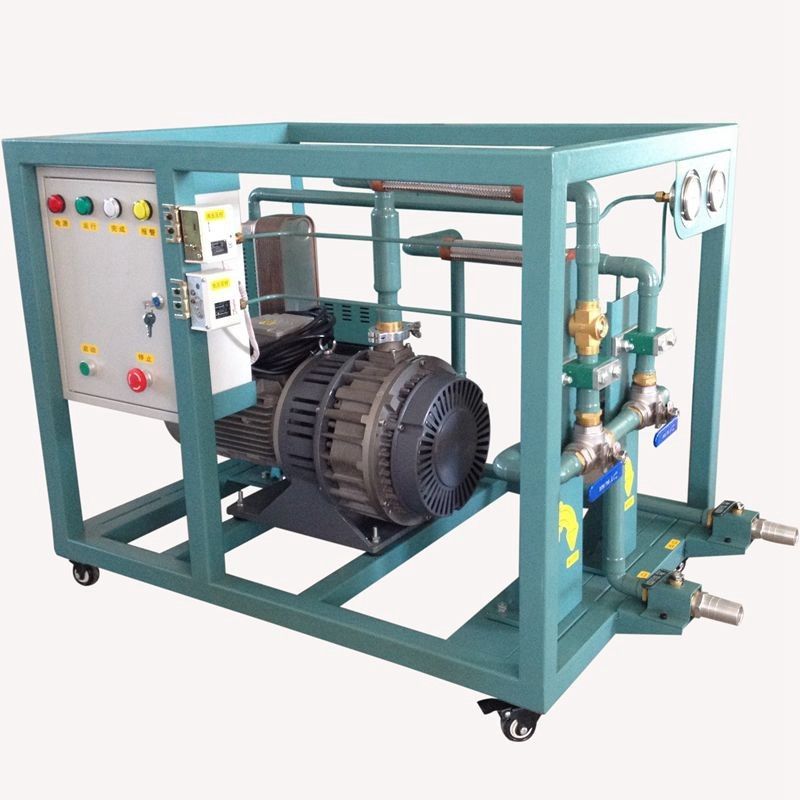 -0.09Mpa Vacuum Degree Refrigerant Filling Machine For Low Pressure Chillers