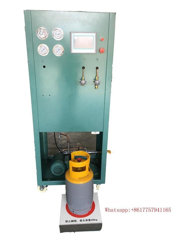 1-Stage R410a Refrigerant Recovery Filling Split Charging Machine R134a R22 Freon Recovery Recharge Machine