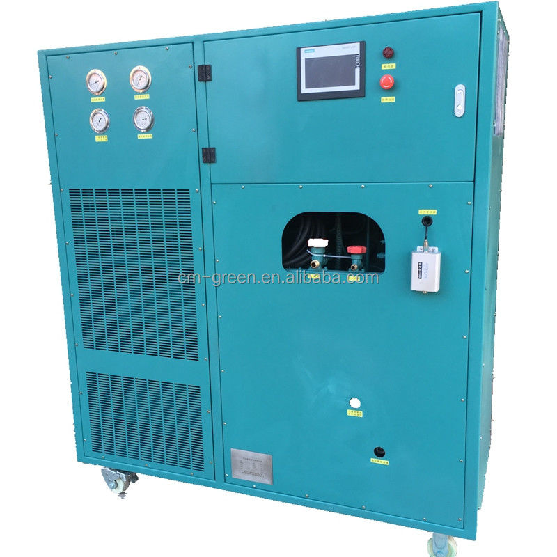4HP Refrigerant Recovery Reclaiming Machine Oil Less R22 R410a Refrigerant Reclaim System For Refrigerant Purification
