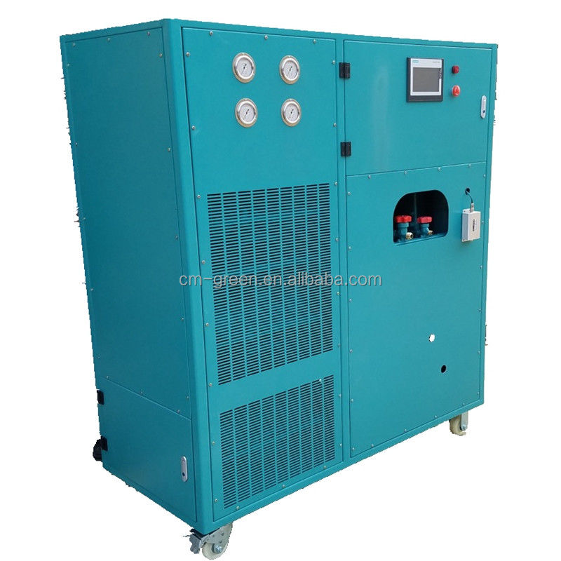 4HP Refrigerant Recovery Reclaiming Machine Oil Less R22 R410a Refrigerant Reclaim System For Refrigerant Purification