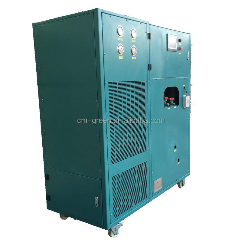 4HP Refrigerant Recovery Reclaiming Machine Oil Less R22 R410a Refrigerant Reclaim System For Refrigerant Purification