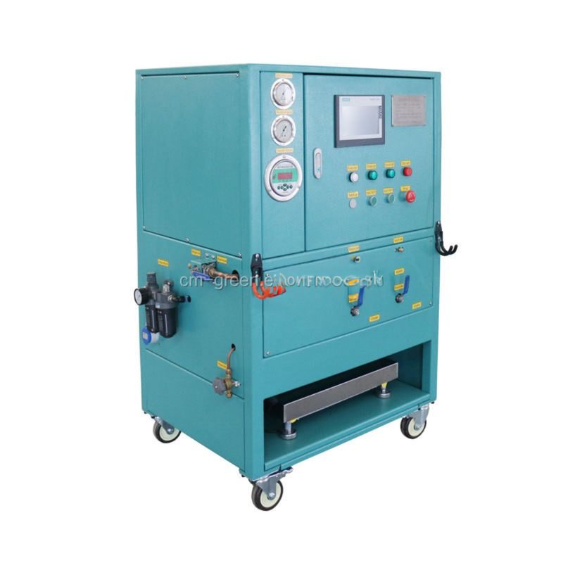 R404a Refrigerant Split Charging Machine Oil Less Recovery Pump Ac Recovery Recharge Machine
