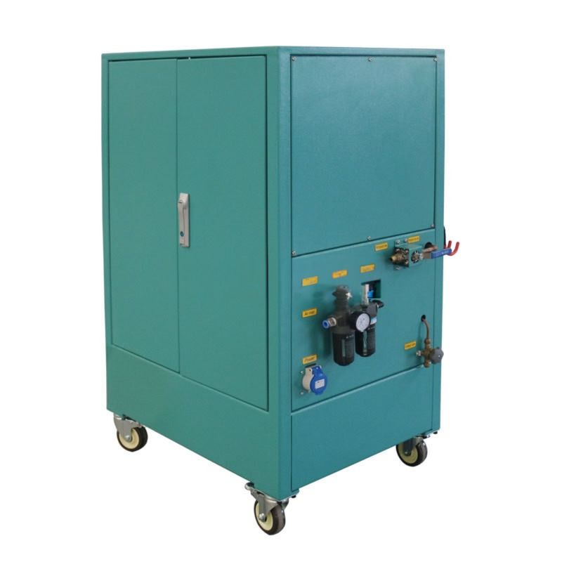 R404a Refrigerant Split Charging Machine Oil Less Recovery Pump Ac Recovery Recharge Machine