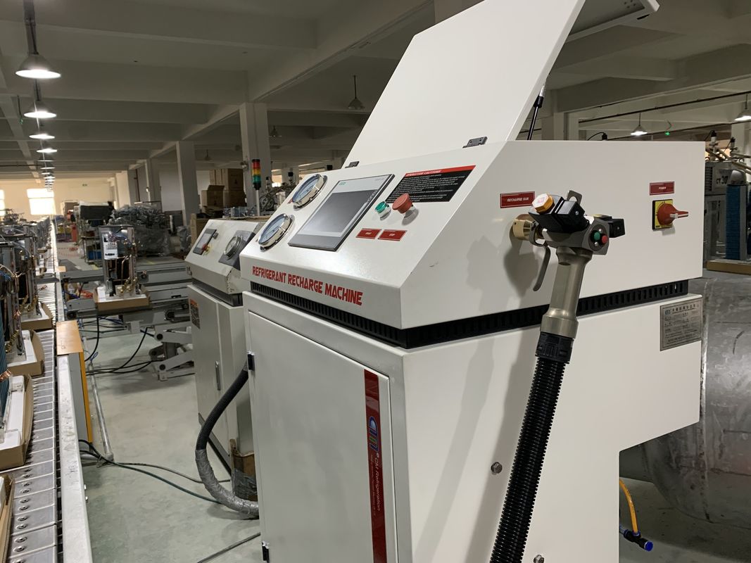 R600a R32 R410 Freon Charging Machine For Air Conditioner Production Line