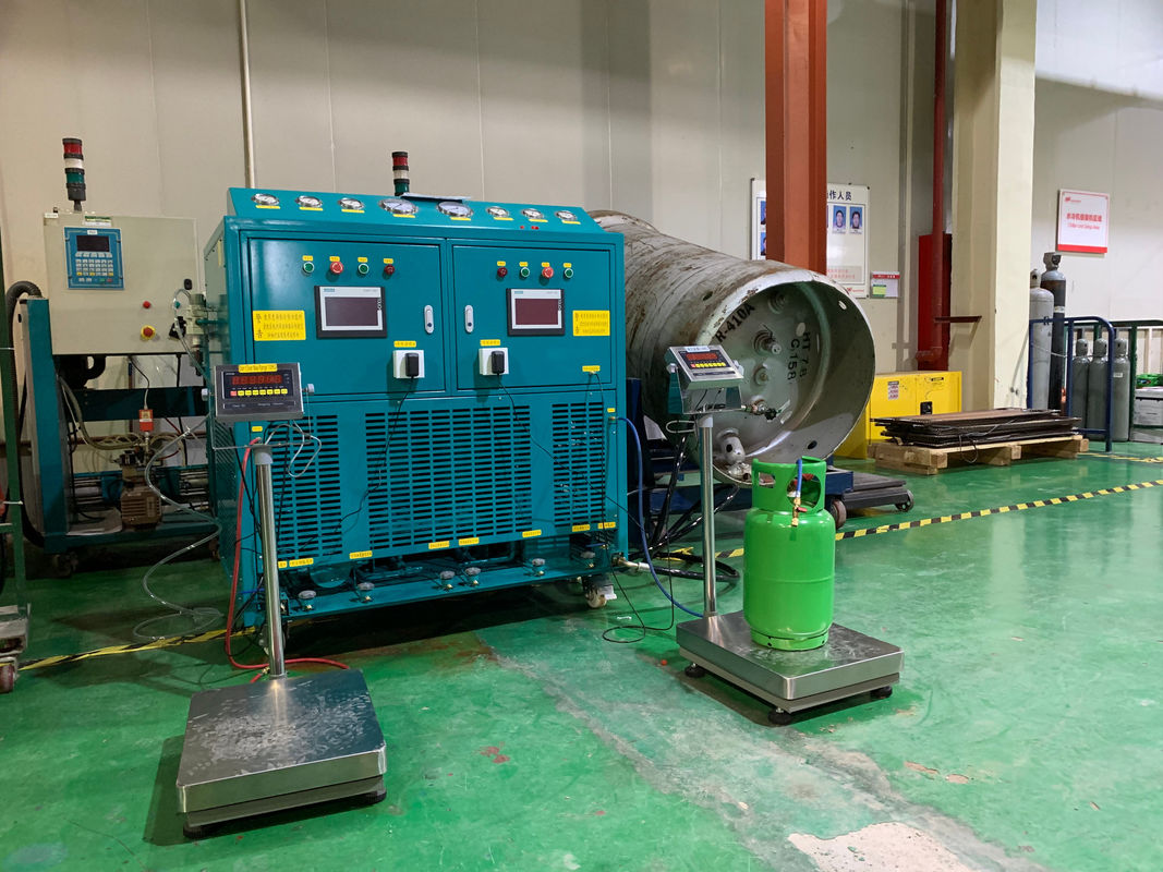 CM20A Cylinder Filling Machine Refrigerant Sub-Package Charging Machine For ISO Tank