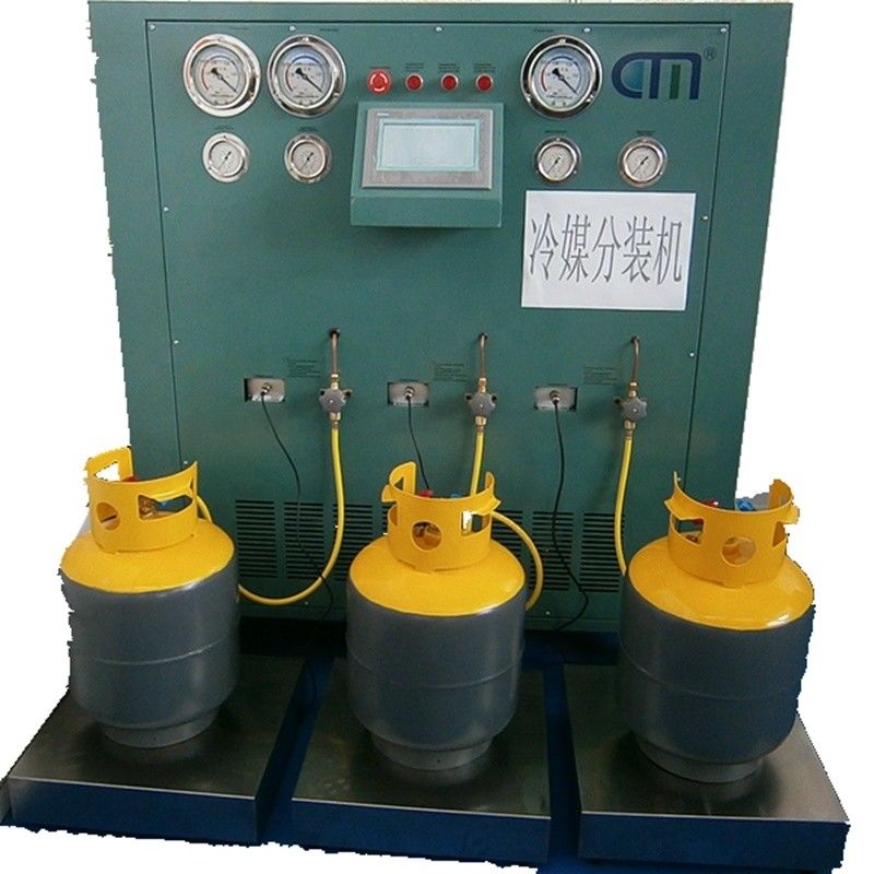 R134a R404a Refrigerant Filling Recovery System Air Conditioning Ac Recovery Gas Charging Machine