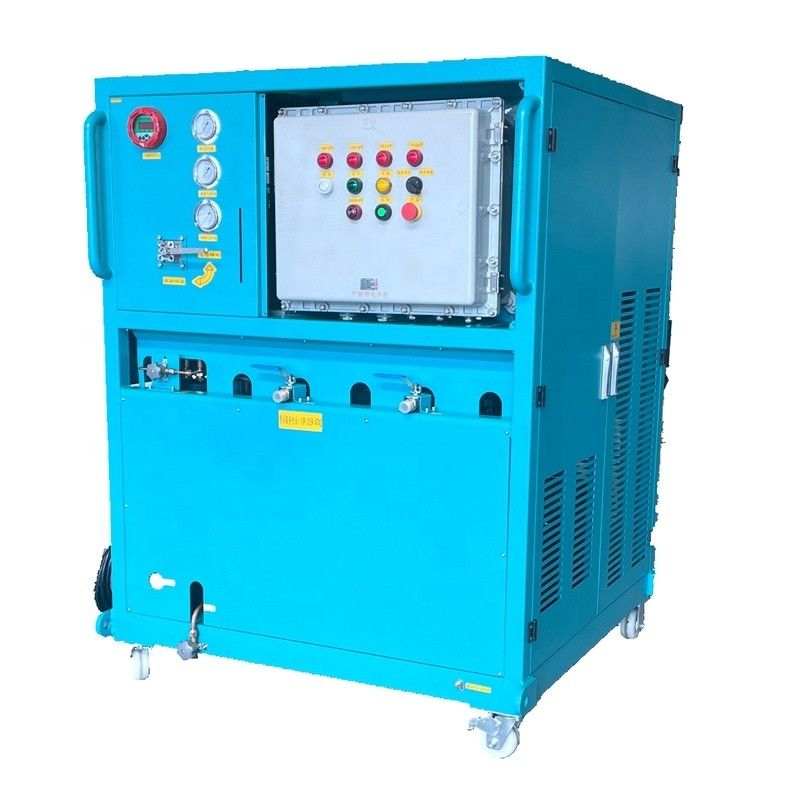 R32 Freon Recovery Machine R134a R22 Refrigerant Ac Charging Equipment ATEX Refrigerant Recovery Charging Machine