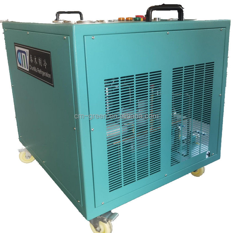 R290 R600 Freon Recovery Machine Air Conditioner Refrigerant Charging Equipment Explosion Proof Recovery Charging Machine