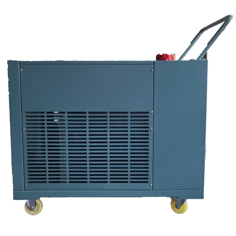 Explosion Proof Refrigerant Vapor Recovery Pump Ac Charging Equipment R600a R32 Oil Less Recovery Gas Charging Machine