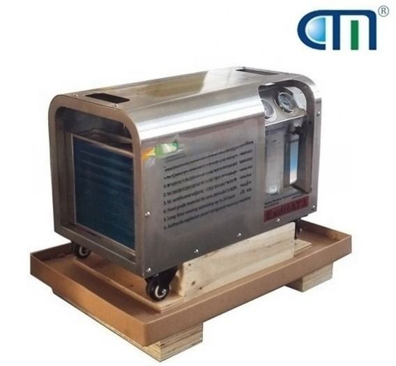 Explosion-proof recovery gas r290 Refrigerant Recovery Pump AC Freon Recovery Unit 1HP recovery recharge machine