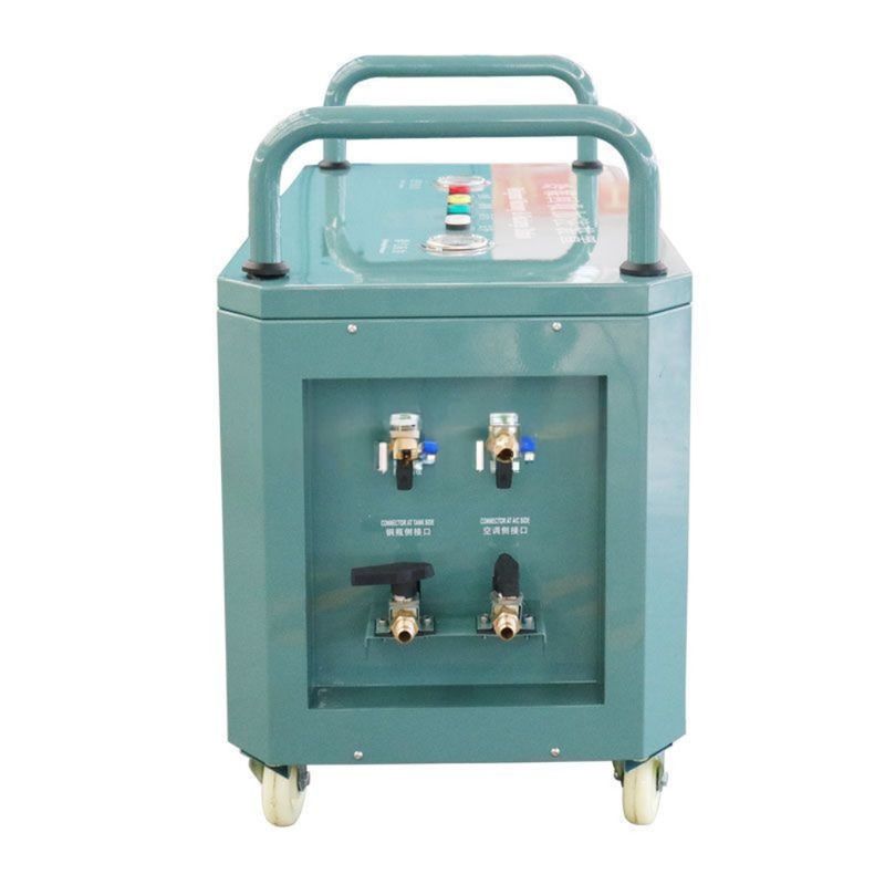CFC HCFC R134a Freon Recovery Machine Air Conditioning 2HP Oil Less A/C Gas Recovery Charging Machine