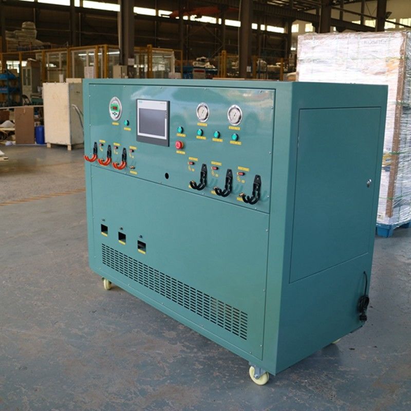 R134a refrigerant filling equipment split sub-package charging machine 3-stage refrigerant filling recharge machine