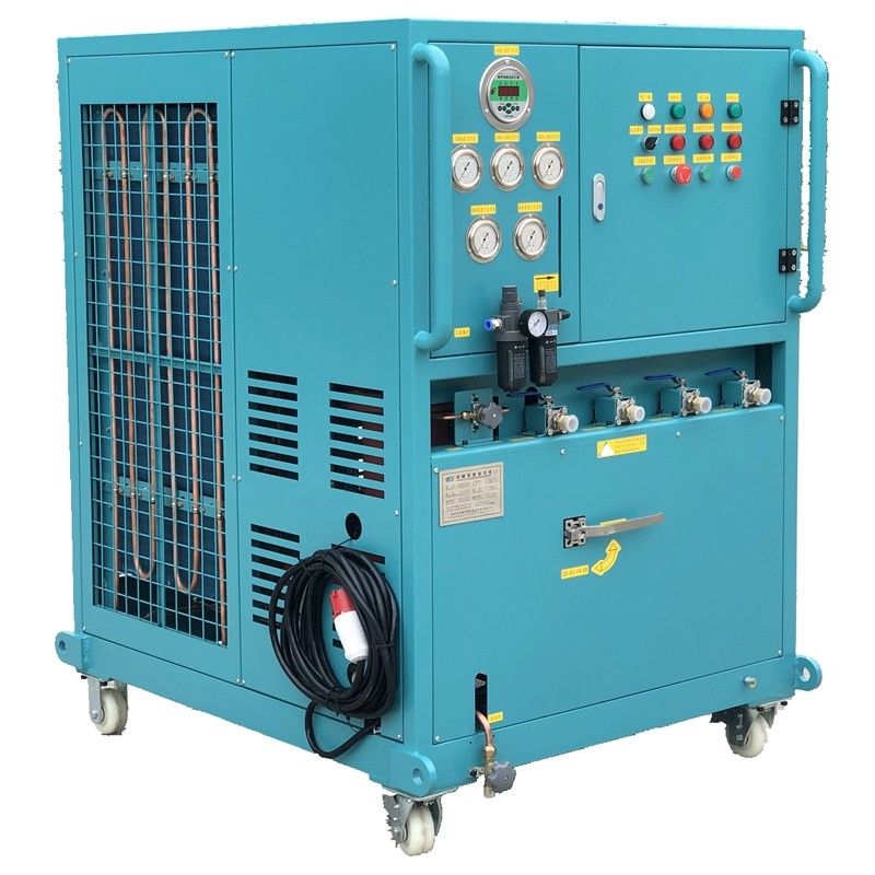 China Manufacture Supply Best Price Of Refrigerant Recovery Machine 10HP Air Conditioner Freon Gas Charging Equipment