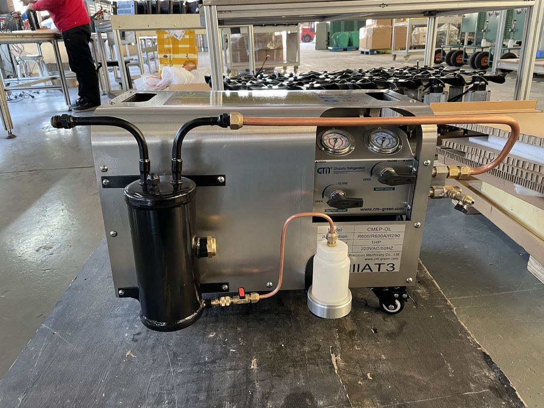 Recovery gas r290 ac machine car recovery full auto Refrigerant Recovery Unit