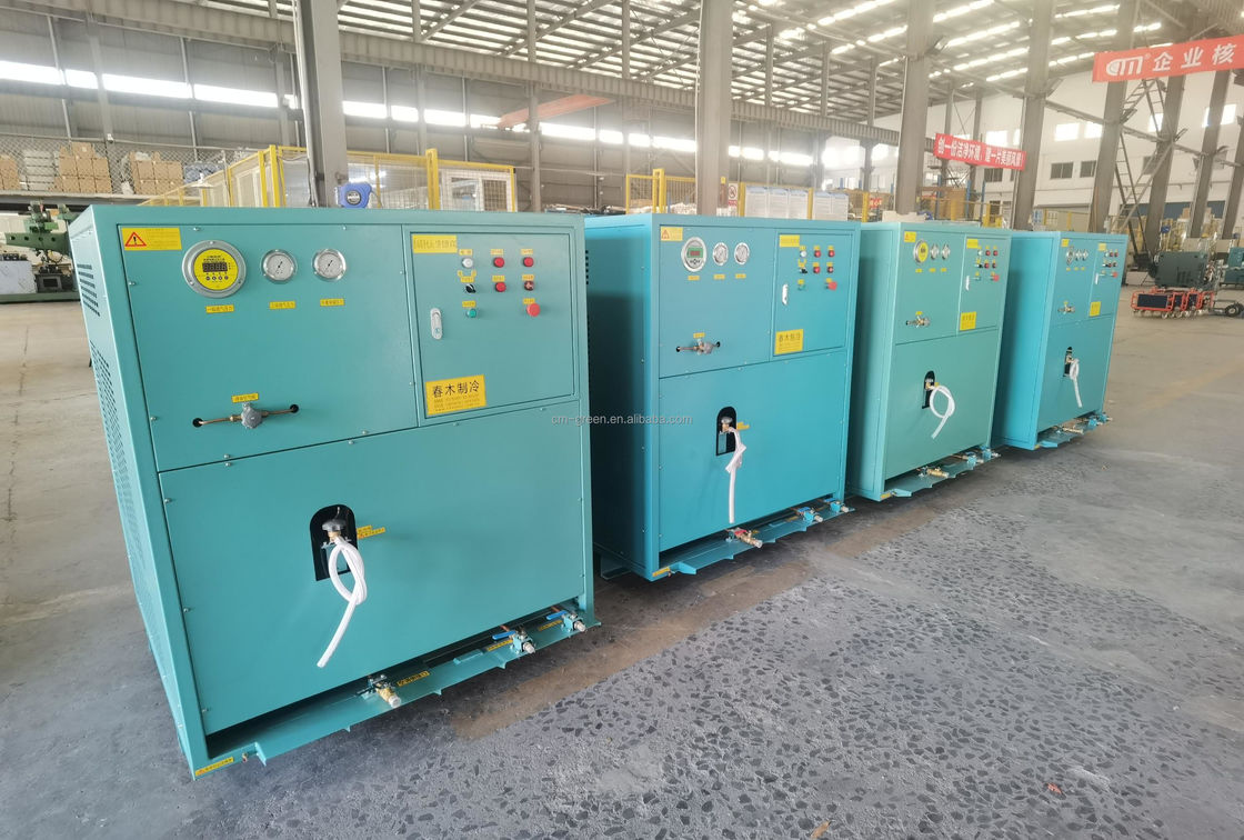 R134a R22 refrigerant recovery pump a/c disassembly line air conditioner gas recovery recharge machine