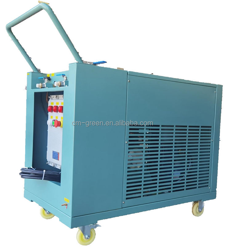 3HP refrigerant recovery pump ac recovery station air conitioning explosion proof R32 R290 gas rcvoery machine
