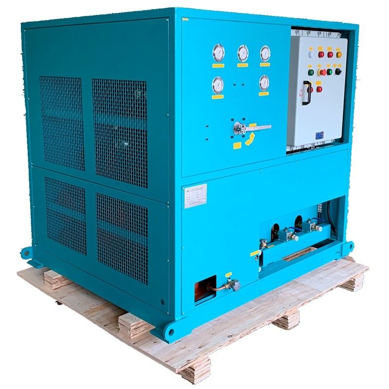 R410a R407c R600a Refrigerant Residual Gas Recovery Machine Ac Gas Charging Machine 25HP Recovery System