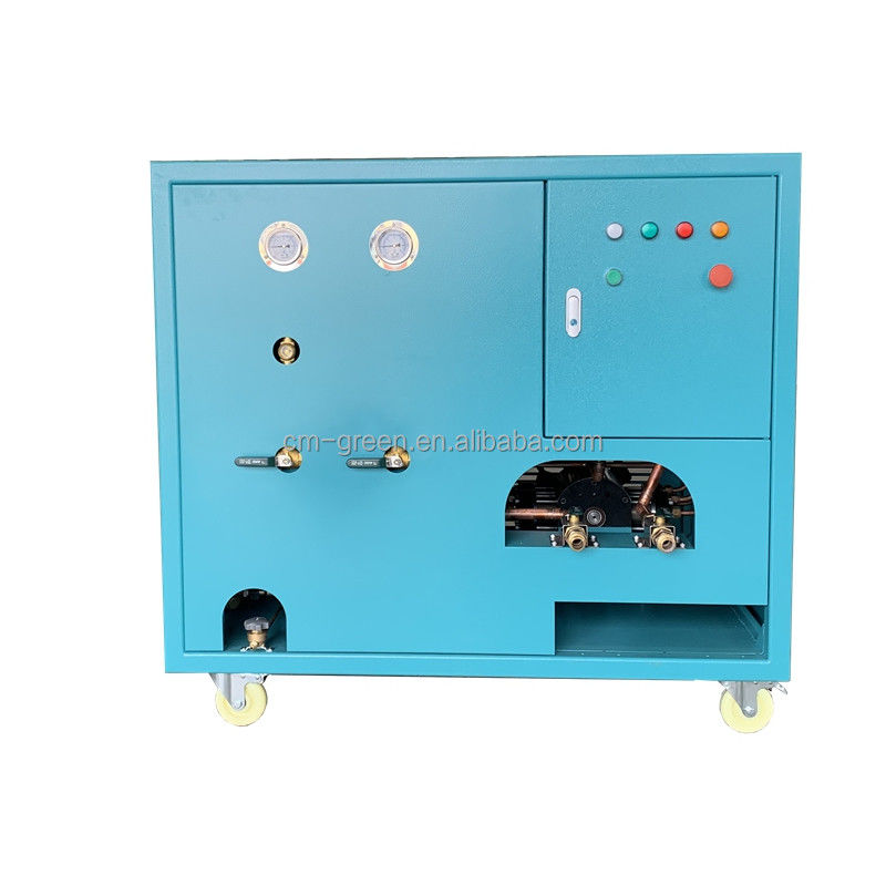 High Pressure Full Oil Less Freon Recovery Machine R23 SF6 Refrigerant Charging Machine 2HP Recovery Unit