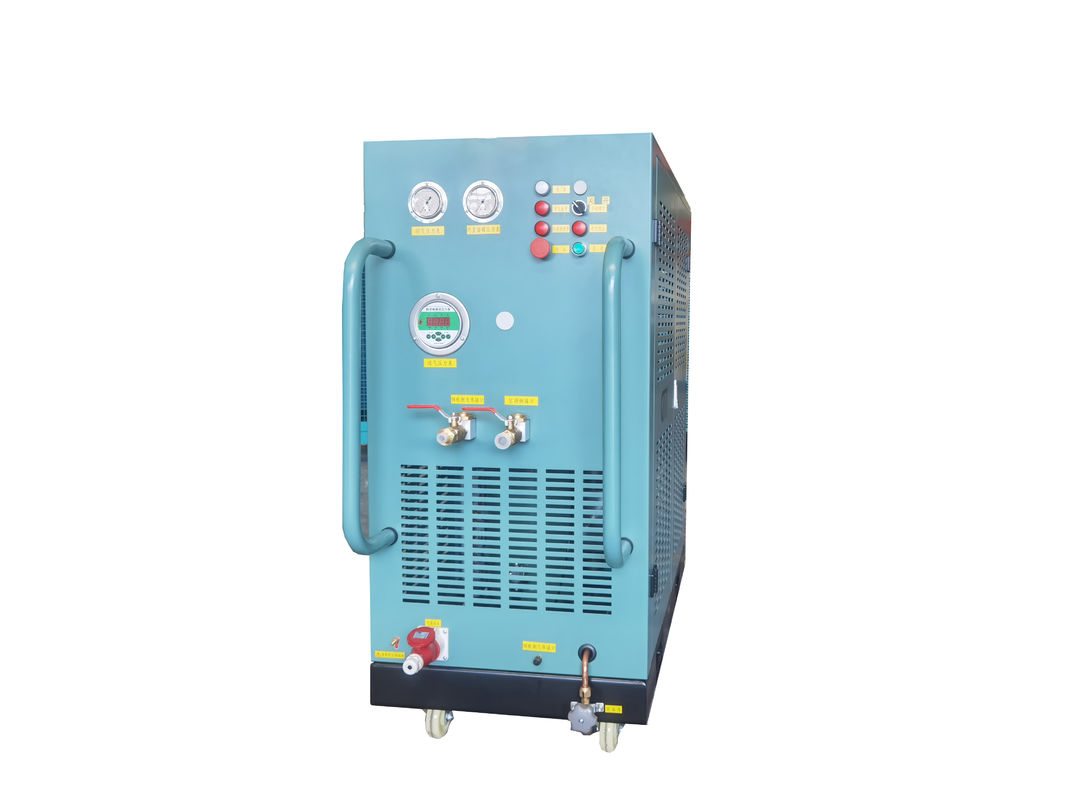 7HP Waste Recycling Freon Recovery Machine Air Conditioner Disassembly Refrigerant Recovery Recharge Machine