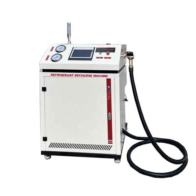 R22 Air Conditioning Refrigerant Recovery Ac Charging Machine Chiller Recycling Machine Automatic Ac Filling Equipment