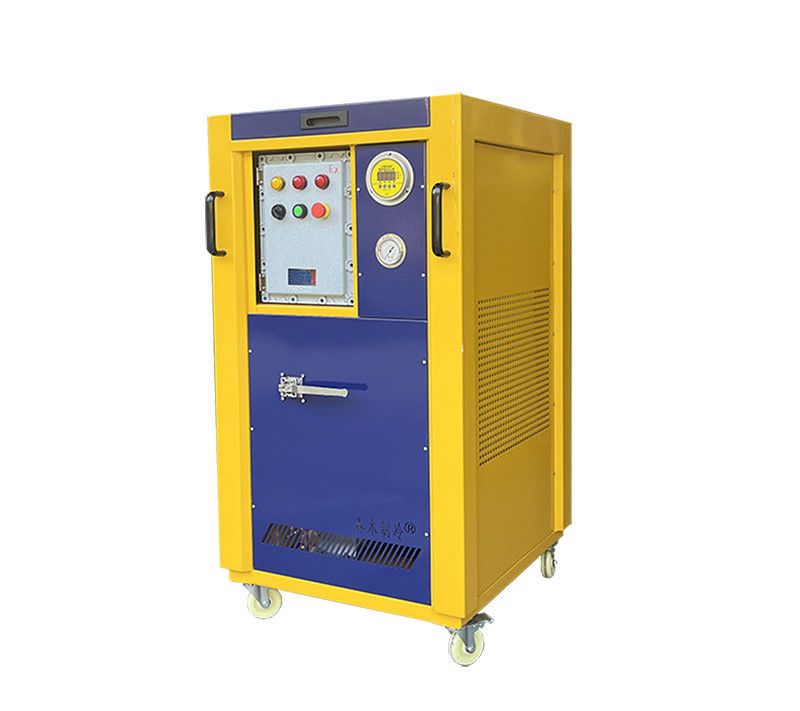Freon R22 Ac Recovery And Recharge Machine 4HP R134a Refrigerant Recovery Pump Chiller Refrigerant Recovery Recharge Machine