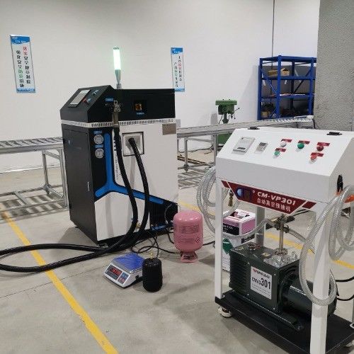 Gas Freon R134a R32 Recharging Machine Refrigerant Filling Equipment