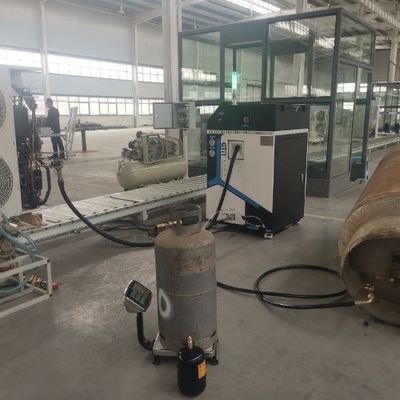 Gas Charging System Auto Aircon Refrigerant Filling Station